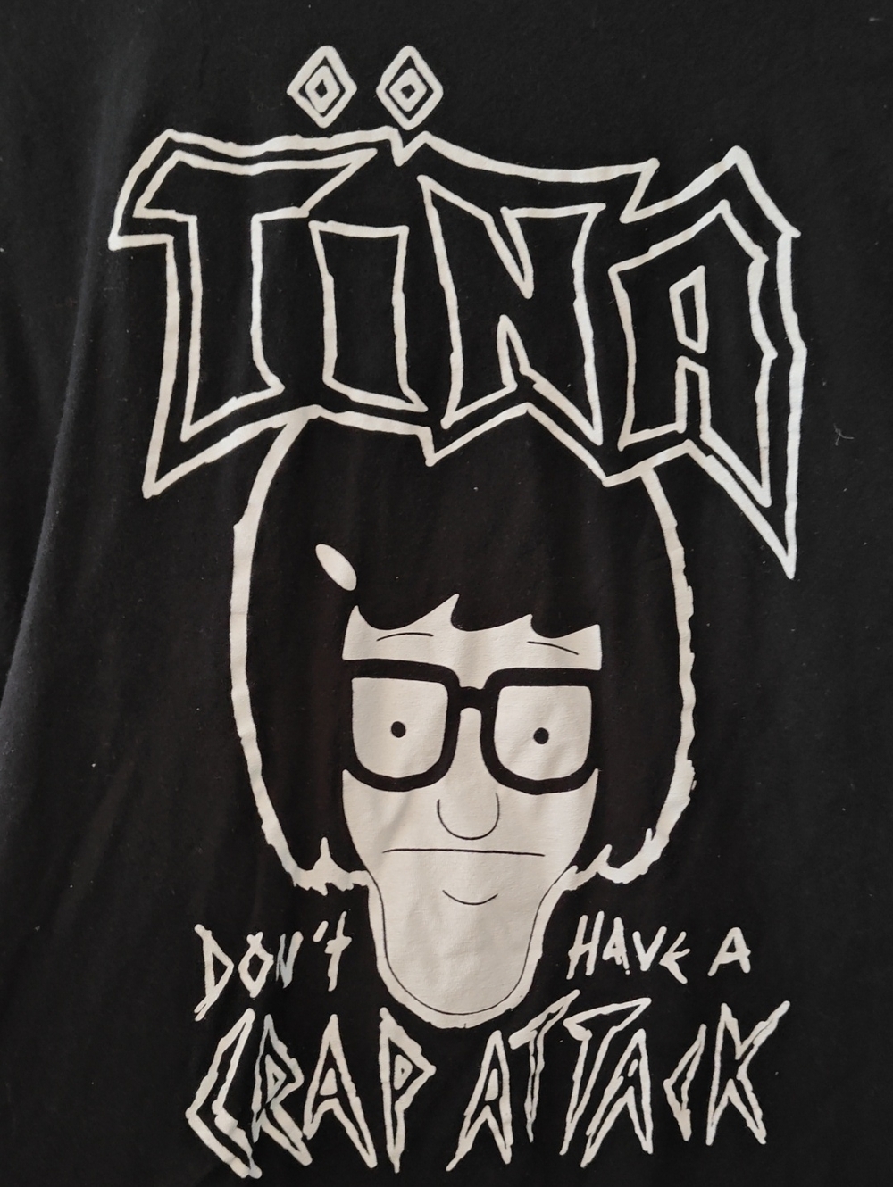 Bobs Burgers Tina Metal T Shirt